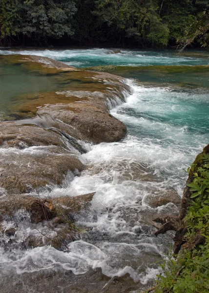 Waterval agua azul mexico — Stockfoto