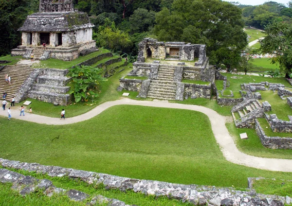 Panorama över palenque — Stockfoto