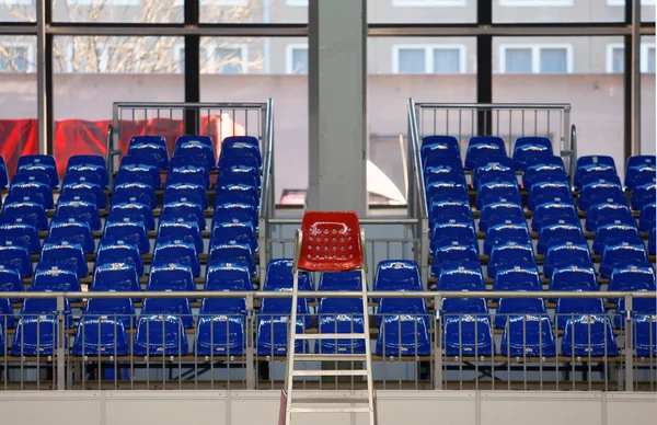 Blue seats — Stock Photo, Image