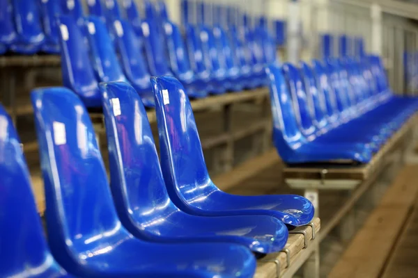 青い座席 — ストック写真