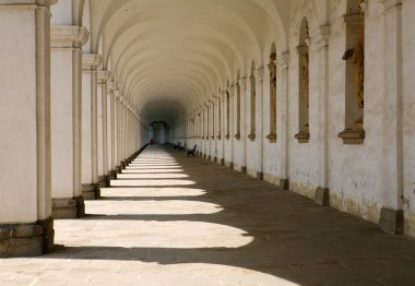 Colonnade, çiçek bahçesi kromeriz, Çek Cumhuriyeti