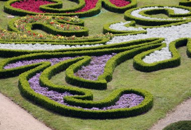 Çiçek Bahçesi kale içinde kromeriz, Çek Cumhuriyeti