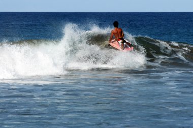 Surfer, Puerto Escondido, Mexico clipart