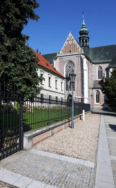 Edifício do Mosteiro na Praça Mendel em Brno, República Checa — Fotografia de Stock