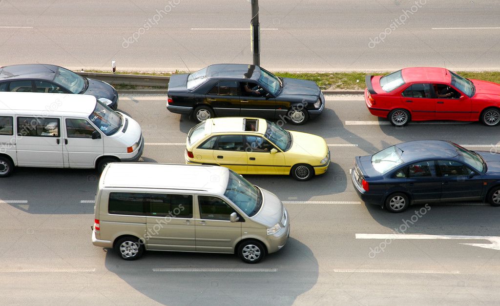 Many cars on the road — Stock Photo © haak78 #3588162