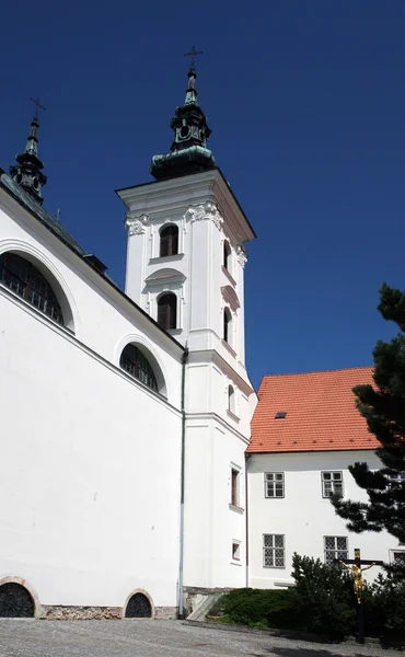 Kyrkan i vranov nära brno — Stockfoto