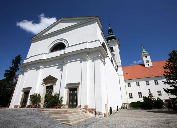 Igreja da Virgem Maria nascimento em Vranov perto de Brno — Fotografia de Stock