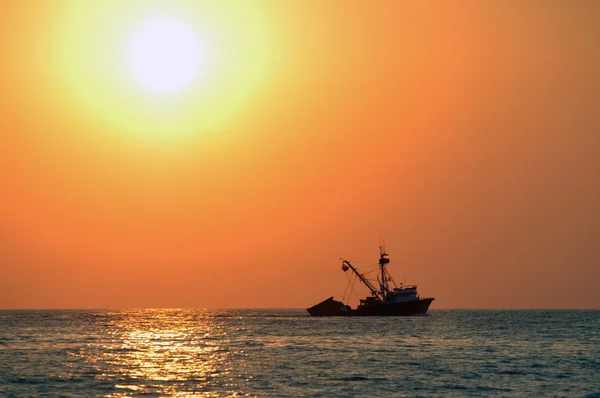 日落海在波多黎各埃斯孔迪多 — 图库照片
