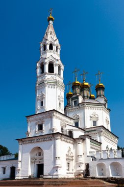 Belltower of the Piously-Troitsk cathedral 1 clipart