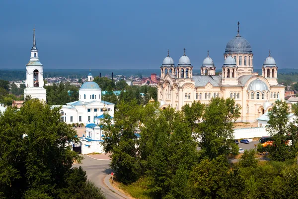 Verhoturie.Man 's Piously-Nikolaev monastery 2 — стоковое фото