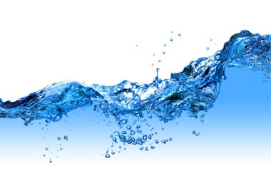 Isolated water splash clipart
