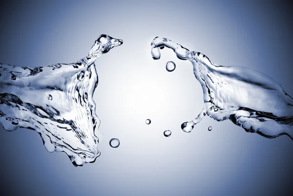 Perfect water splash — Stock Photo, Image