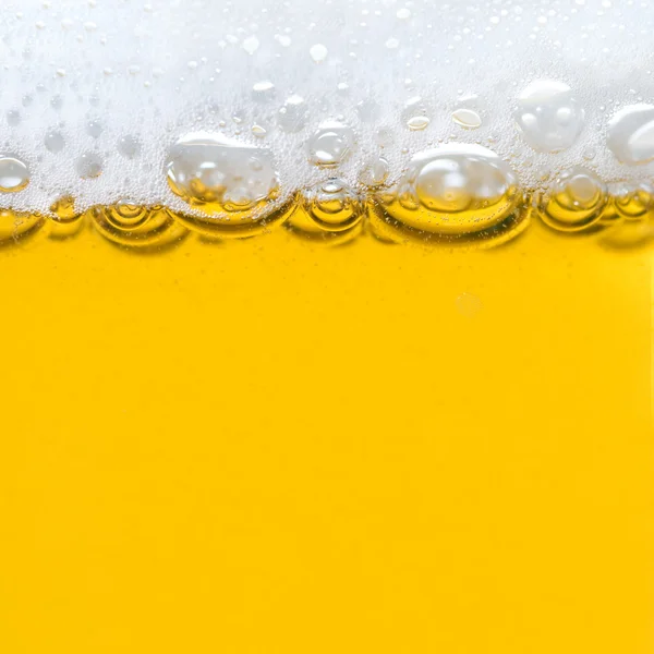 Birra con schiuma — Foto Stock