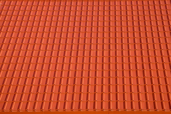 오렌지 지붕 타일 — 스톡 사진