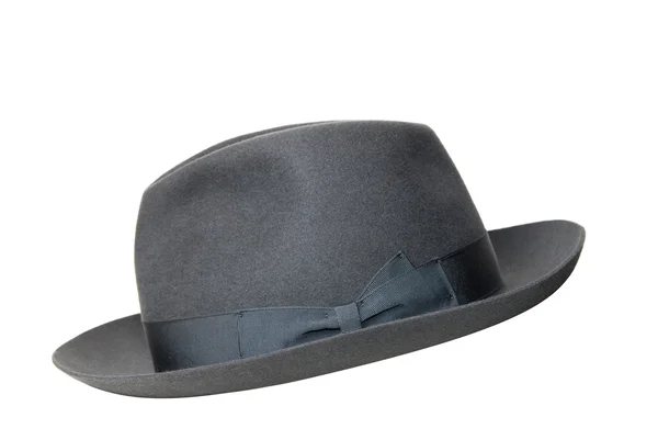 复古黑帽子 — 图库照片