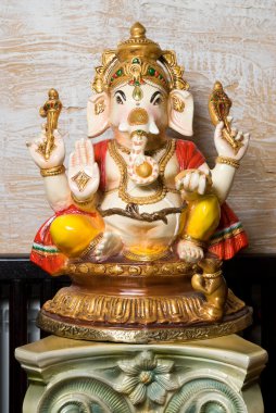 Statue of Ganesha clipart