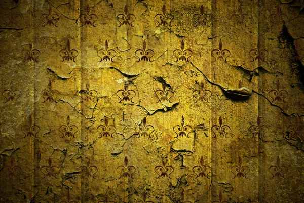 Grunge fondo amarillo de estilo antiguo — Foto de Stock