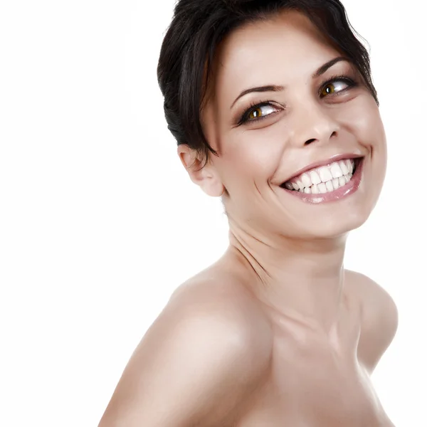 Smiling beautiful woman — Stock Photo, Image
