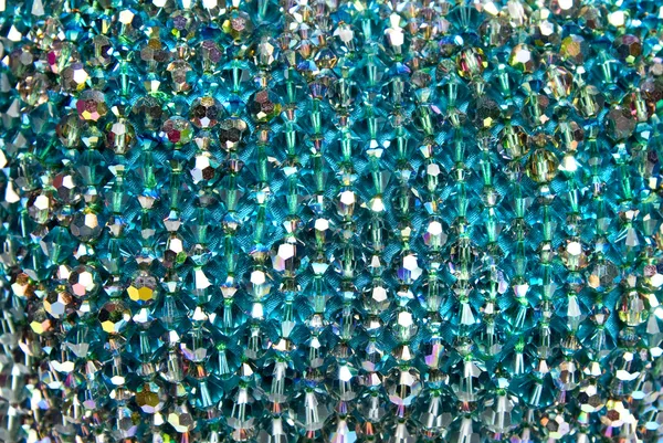 青い光沢のある宝石からの背景 — ストック写真