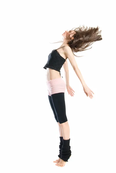 Posing young dancer — Stock Photo, Image
