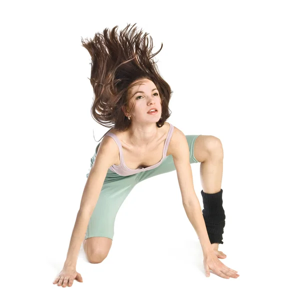 Posa di giovane ballerino — Foto Stock