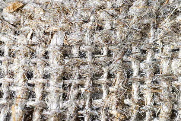 Macro de textura de arpillera —  Fotos de Stock