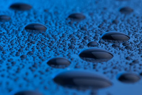 Makro foto av vattendroppar — Stockfoto