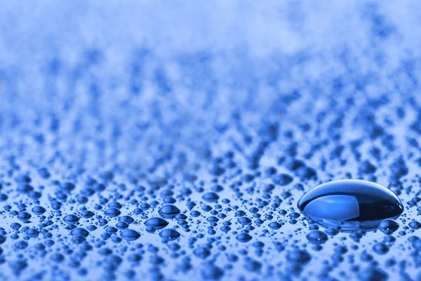 水滴のマクロ写真 — ストック写真