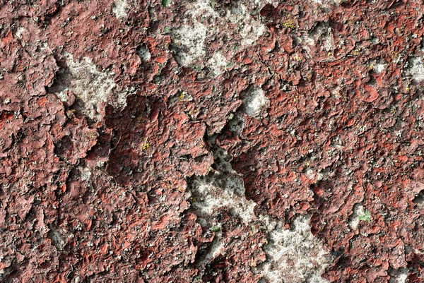 き裂を有する古い漆喰壁のテクスチャ — ストック写真