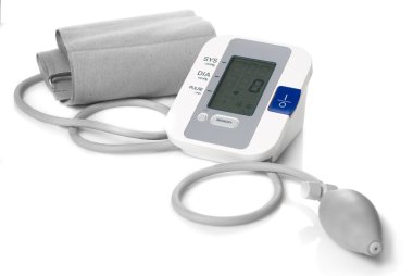 Automatic digital blood pressure monitor clipart