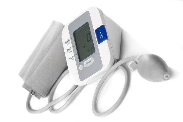 Automatický digitální monitor krevního tlaku — Stock fotografie