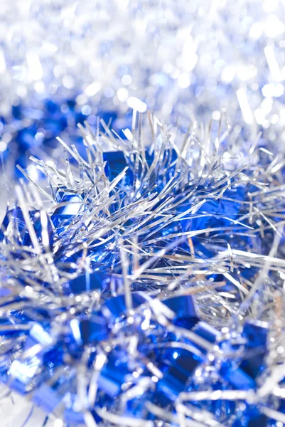 Decoración de Navidad azul — Foto de Stock
