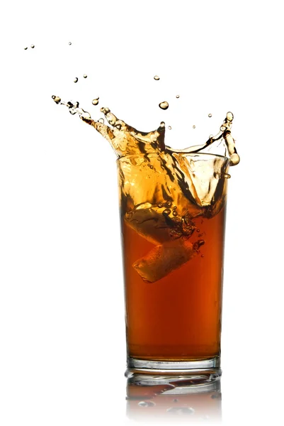 Splash of cola — Stock Photo, Image