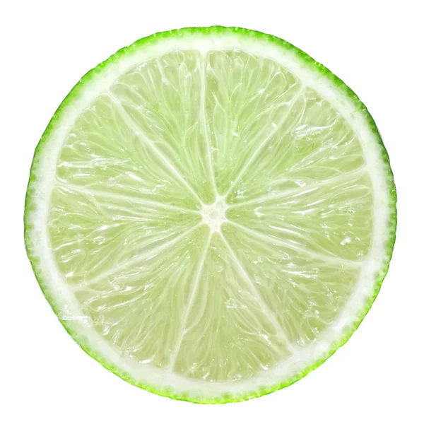 Kawałek zielonej limonki — Zdjęcie stockowe