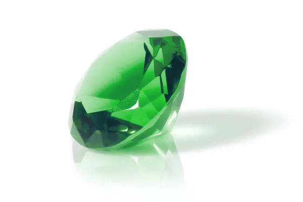 Зеленый бриллиант — стоковое фото