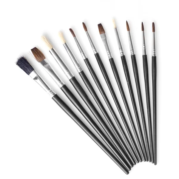 Set of different brushes — Stock Photo, Image