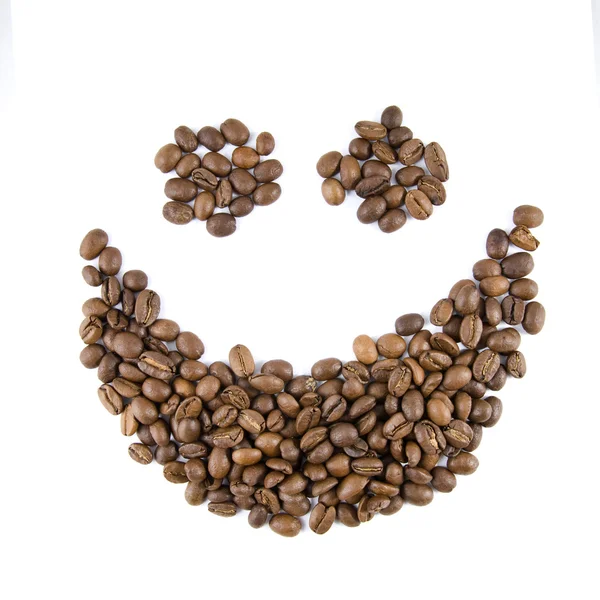 Sonrisa de granos de café —  Fotos de Stock