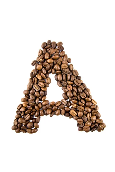 Kaffe brev — Stockfoto