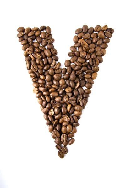 Koffie brief — Stockfoto