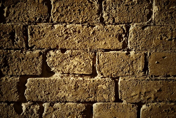 Grunge 旧砖墙壁纹理 — 图库照片