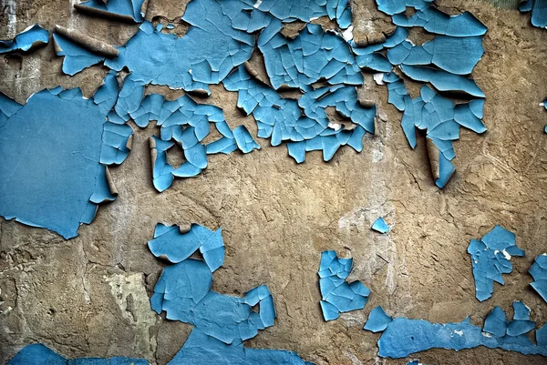 Çatlaklar ile eski sıva duvar dokusu — Stok fotoğraf