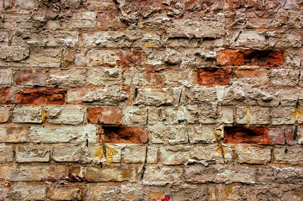 Velho grunge tijolos textura da parede — Fotografia de Stock