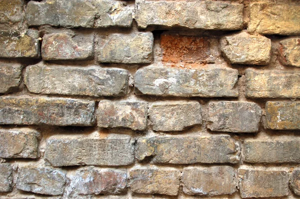 Старая кирпичная текстура стен — стоковое фото