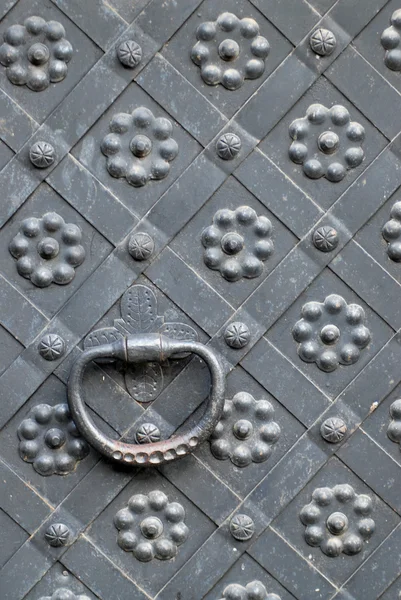 Manija de puerta de acero — Foto de Stock