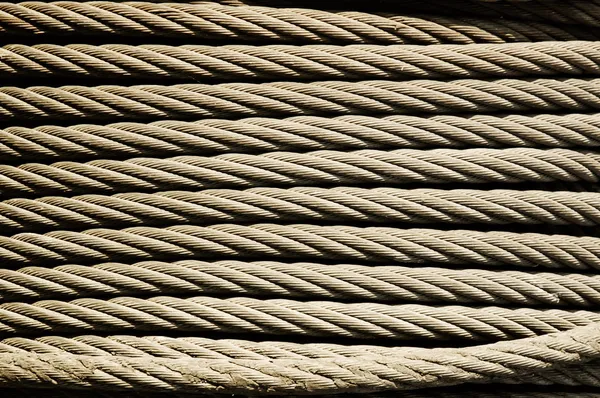 Textura de cuerda metálica — Foto de Stock