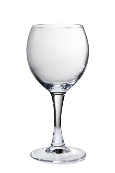 Glas vin bägare isolerad på vit — Stockfoto