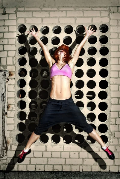 Dançarina de salto — Fotografia de Stock