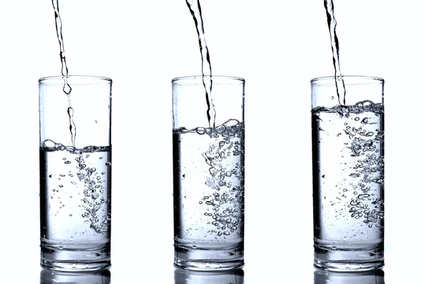 stock image Water in glass
