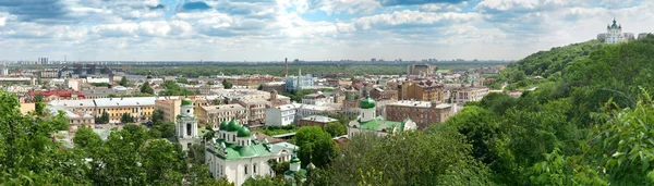 Panorama of the summer Kyiv — Stock Photo, Image