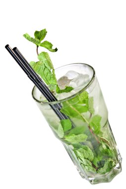 beyaz izole mohito